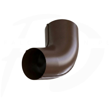 Kolano rury spustowej stalowe ⌀ 100 firmy KROP kolor czekoladowy brąz